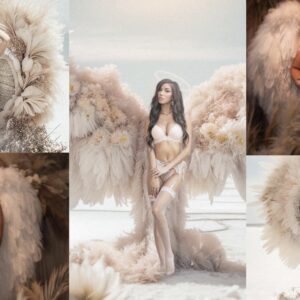 Angel Wing Boudoir Photoshoot Package 1