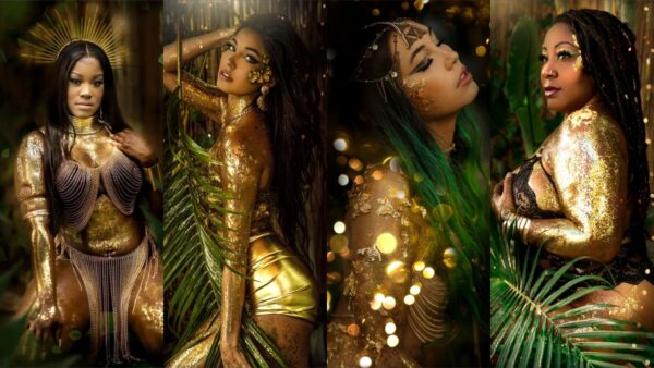 Golden Goddess Photoshoot Package 4