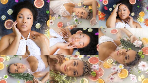 Citrus Milk Bath package 3